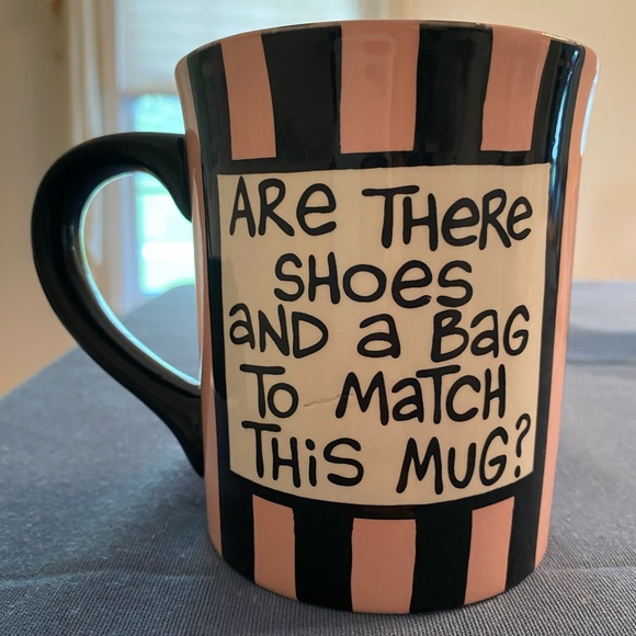 ⭐️HP⭐️Our Name is Mud|Shopaholic Mug☕️ - Picture 2 of 4